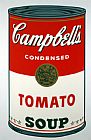 Andy Warhol Canvas Paintings - Tomato Soup